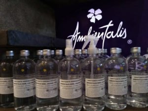 alcohol liquido sanitizante 500ml calidad bomba pulverizador