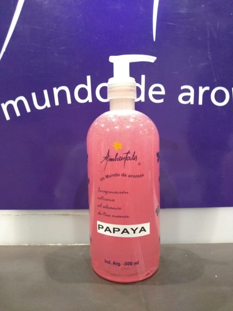 Jabon liquido antibacterial papaya 768x1024